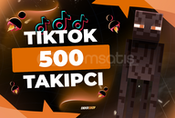 ⭐[Çalışıyor ve Kaliteli] 500 TikTok Takipçi⭐