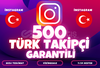 ⭐️[KALİTELi] 500 TÜRK TAKİPÇİ⭐️ 