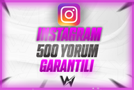 KALİTELİ 500 YORUM INSTAGRAM