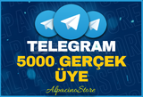 ⭐[KALİTELİ] 5000 Gerçek Telegram Üye⭐