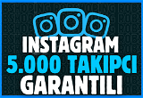 ⭐KALİTELİ!⭐5.000 Instagram Takipçi⭐