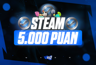 ⭐[UCUZ & KALİTELİ] 5.000 Steam Puan