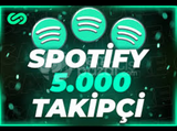 KALİTELİ| 5.000 TAKİPÇİ ⭐️SPOTİFY⭐️ Ucuz!