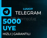 ⭐KALİTELİ⭐5000 TELEGRAM GERÇEK AKTİF ÜYE⭐