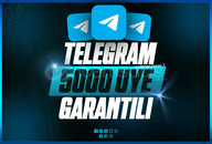 ⭐KALİTELİ⭐5000 TELEGRAM GERÇEK AKTİF ÜYE⭐