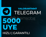 ⭐KALİTELİ⭐5000 TELEGRAM GERÇEK AKTİF ÜYE⭐