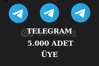 ⭐KALİTELİ | 5.000 TELEGRAM ÜYE⭐