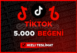 [⭐KALİTELİ⭐] 5.000 TİKTOK BEĞENİ 