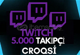 ⭐ (KALİTELİ) 5000 Twitch Takipçi
