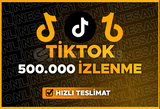 [⭐KALİTELİ⭐] 500.000 TİKTOK İZLENME