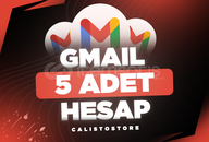 ⭐[KALİTELİ] 5X GMAİL HESAPLAR