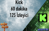 ⭐[Kaliteli] 60DK 125 İZLEYİCİ KİCK