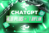 ⭐KALİTELİ CHATGPT PLUS 4.0 + 4-o SORUNSUZ⭐