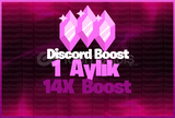 ⭐[KALİTELİ] Discord 1 AYLIK 14X BOOST ⭐