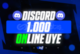 ⭐[KALİTE] Discord 1000 7/24 Online Üye