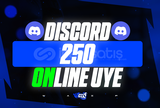 ⭐[KALİTE] Discord 250 7/24 Online Üye + RESİM