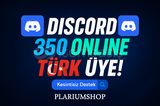 ⭐KALİTELİ⭐ DİSCORD 350 TÜRK ONLİNE ÜYE