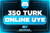 ⭐KALİTELİ⭐ DİSCORD 350 TÜRK ONLİNE ÜYE