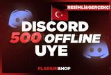 ⭐KALİTELİ⭐ DİSCORD 500 OFFLİNE ÜYE