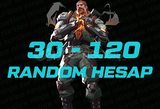 ⭐️%100TR 30-120 ULTRA RANDOM HESAPLAR⭐