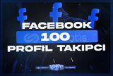 ⭐[KALİTELİ] FACEBOOK 100 PROFİL TAKİPÇİ⭐