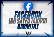 ⭐[KALİTELİ] FACEBOOK 100 SAYFA TAKİPÇİ⭐