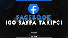 [KALİTELİ] FACEBOOK 100 SAYFA TAKİPÇİSİ