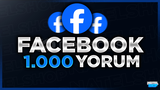 ⭐[KALİTELİ] FACEBOOK 1000 YORUM⭐