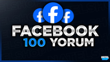 ⭐[KALİTELİ] FACEBOOK 100 YORUM⭐