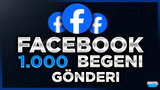 ⭐[KALİTELİ] FACEBOOK 1000 GÖNDERİ BEĞENİ⭐