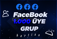 ⭐[KALİTELİ] FACEBOOK 1000 GRUP ÜYE