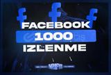 ⭐[KALİTELİ] FACEBOOK 1000 İZLENME⭐