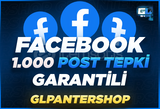 ⭐[KALİTELİ] FACEBOOK 1000 POST TEPKİ⭐