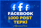⭐[KALİTELİ] Facebook 1000 Post Tepki⭐