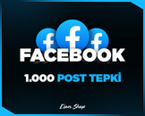 ⭐[KALİTELİ] FACEBOOK 1000 POST TEPKİ⭐