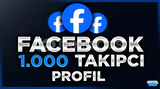 ⭐[KALİTELİ] FACEBOOK 1000 PROFİL TAKİPÇİ⭐