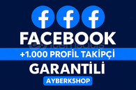 ⭐[KALİTELİ] FACEBOOK +1.000 TAKİPCİ GARANTİLİ⭐