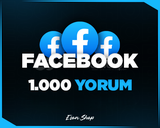 ⭐[KALİTELİ] FACEBOOK 1000 YORUM⭐