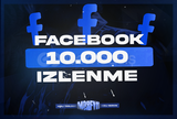 ⭐[KALİTELİ] FACEBOOK 10.000 İZLENME⭐