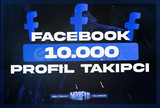 ⭐[KALİTELİ] FACEBOOK 10.000 PROFİL TAKİPÇİ⭐