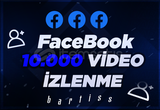 ⭐[KALİTELİ] FACEBOOK 10.000 VİDEO İZLENME