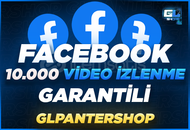 ⭐[KALİTELİ] FACEBOOK 10000 VİDEO İZLENME⭐