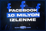 ⭐[KALİTELİ] FACEBOOK 10.000.000 İZLENME⭐