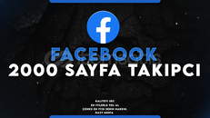 [KALİTELİ] FACEBOOK 2000 SAYFA TAKİPÇİSİ