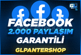 ⭐[KALİTELİ] FACEBOOK 2000 PAYLAŞIM⭐