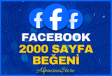 ⭐[KALİTELİ] Facebook 2000 Sayfa Beğeni⭐