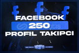 ⭐[KALİTELİ] FACEBOOK 250 PROFİL TAKİPÇİ⭐