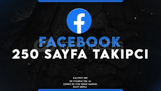 [KALİTELİ] FACEBOOK 250 SAYFA TAKİPÇİSİ