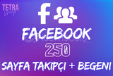 ⭐[KALİTELİ] FACEBOOK 250 TAKİPÇİ + BEĞENİ⭐
