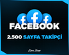 ⭐[GARANTİLİ] FACEBOOK 2500 SAYFA TAKİPÇİ⭐